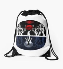 The Falling Part On The Wierd Life Drawstring Bag
