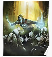 Lightning blades Poster