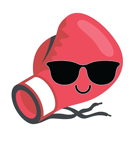 boxing glove emoji posters by hippoemo redbubble