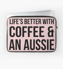 Coffee and an Aussie Laptop Sleeve