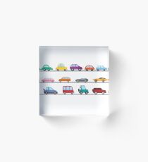 Cars Acrylic Block