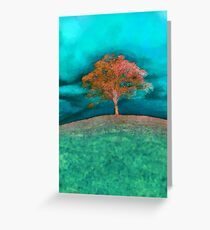 A solitary tree Greeting Card
