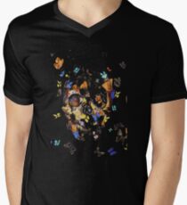 Alexander mcqueen skull Men's V-Neck T-Shirt