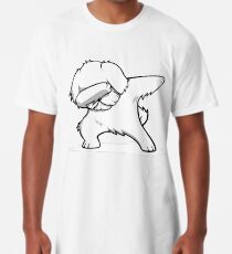 Camiseta larga Divertido Dabbing Maltese