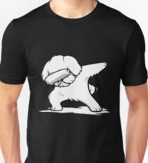 Lustiger Tupfer Malteser Slim Fit T-Shirt