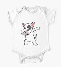 Funny Dabbing English Bull Terrier One Piece - Short Sleeve