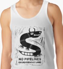 No Pipelines! Indigenous People Men's Tank Top