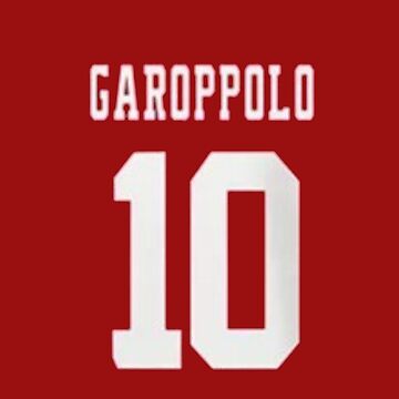 Jimmy Garoppolo Lightweight Sweatshirt by Mikalozan