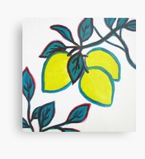 lemons Metal Print