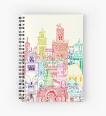 Marrakech Towers Spiral Notebook