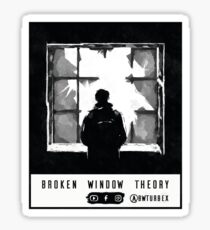 Broken Window Theory - Logo Sticker