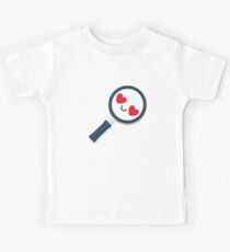 Magnifying Emoji Kids Tee
