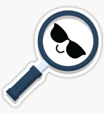 Magnifying Emoji Sticker