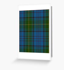 00321 Donegal County Tartan Greeting Card