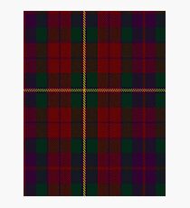 00309 Clare County Tartan Photographic Print