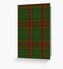 00304 Cavan County District Tartan Greeting Card
