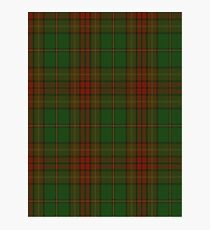 00304 Cavan County District Tartan Photographic Print