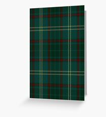 00300 Armagh County District Tartan Greeting Card