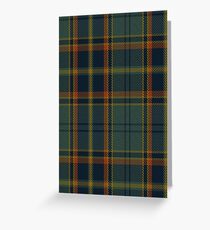 00299 Antrim County District Tartan Greeting Card