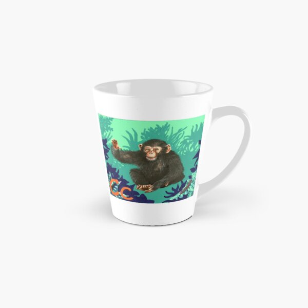 C is for Chimpanzee & Caterpillar Tall Mug
