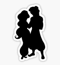 Couple Inspired Silhouette Sticker