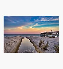 Surfside Beach Sunset Photographic Print