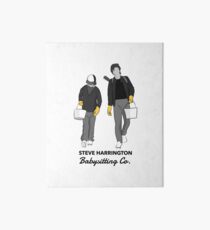 Steve Harrington Babysitting Co. Art Board