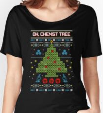 Oh Chemist Tree Ugly Christmas Sweatshirt Women's Relaxed Fit T-Shirt