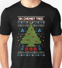 Oh Chemist Tree Ugly Christmas Sweatshirt Unisex T-Shirt