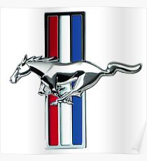 MUSTANG BADGE Poster
