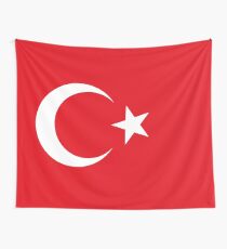 Türkei-Flagge Wandbehang