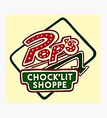 Pop's Chock'lit Shoppe (Light) Photographic Print