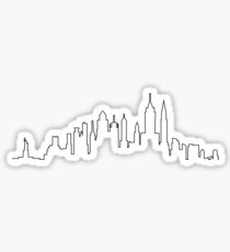 New York City Skyline Sticker