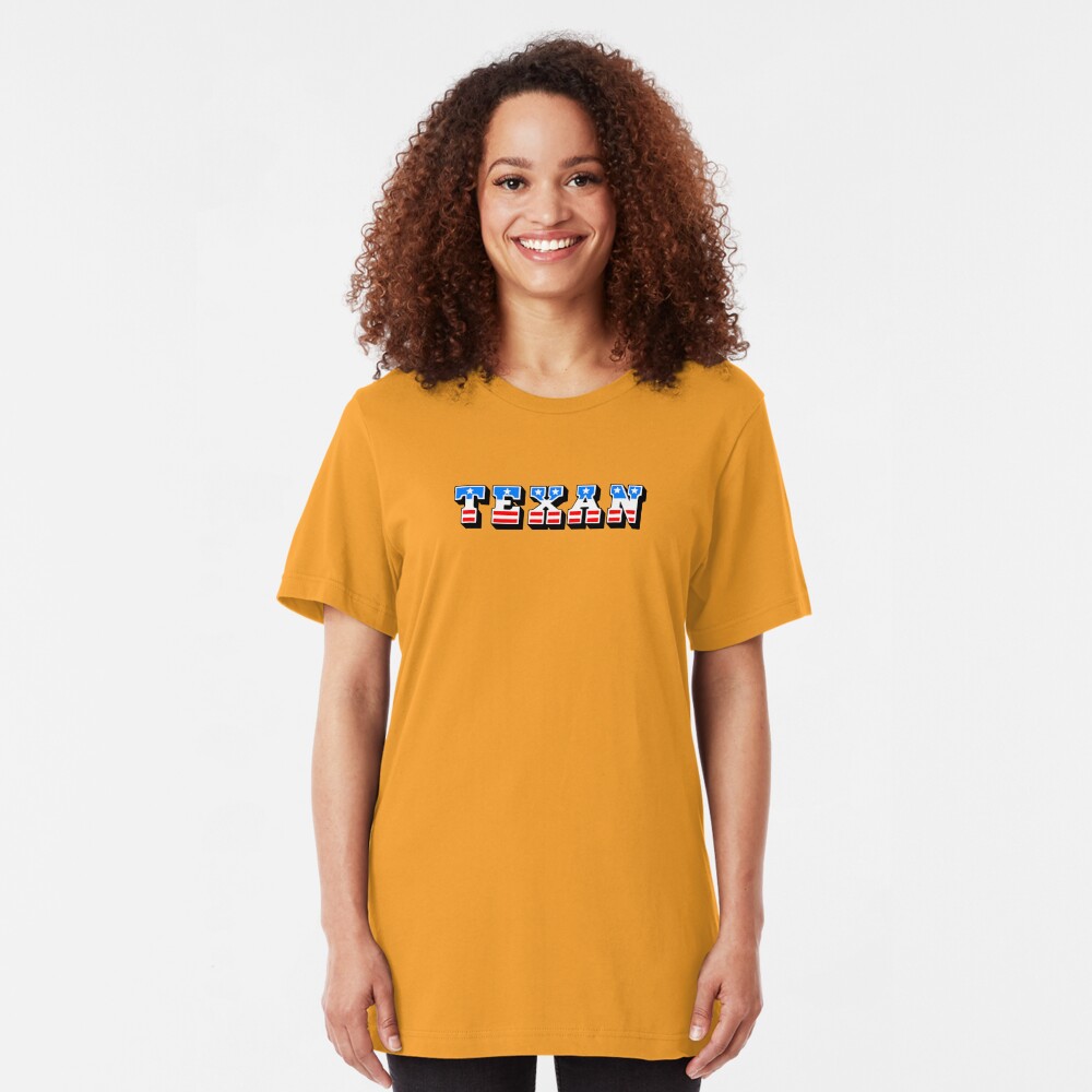 Texan: the mighty chew Slim Fit T-Shirt