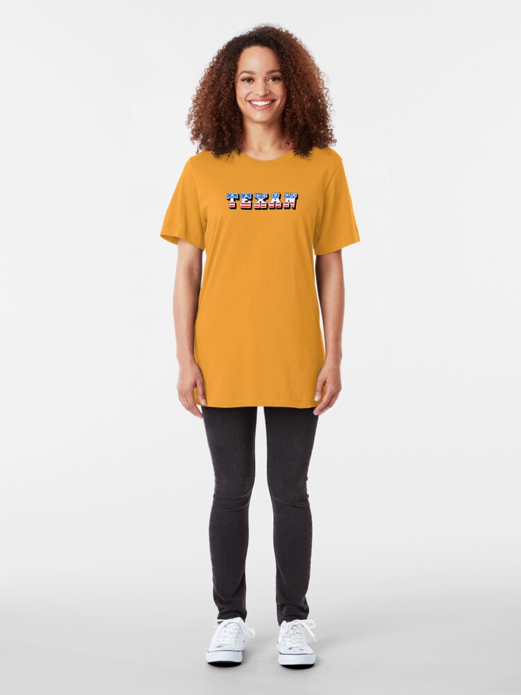 Alternate view of Texan: the mighty chew Slim Fit T-Shirt