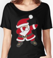 Dabbing Santa Women's Relaxed Fit T-Shirt
