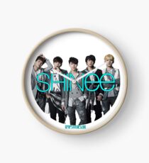 SHINee photo circle Clock