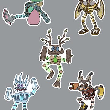 All Epic Wubbox  Sticker for Sale by LeftHandPathDes