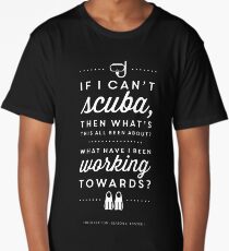 The Office - Creed Bratton If I Can't Scuba Long T-Shirt