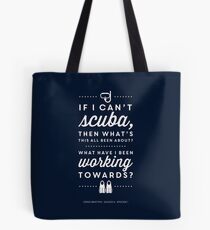 The Office - Creed Bratton If I Can't Scuba Tote Bag