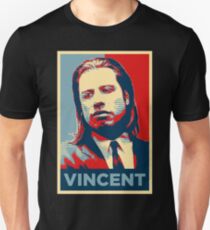 Vincent Pulp Fiction (Obama Effect) Unisex T-Shirt