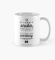 Taza clásica The Office - Creed Bratton si no puedo bucear