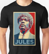 Jules Pulp Fiction (Obama Effect) Unisex T-Shirt