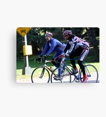 Cycling Canvas Print