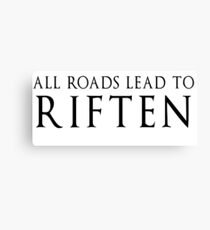 SKYRIM RIFTEN Canvas Print