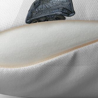 Alternate view of Inquisitive Bat Floor Pillow