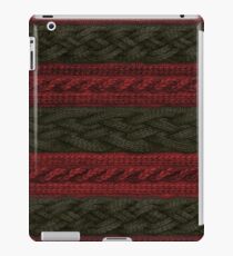 Cable Knit Stripe iPad Case/Skin