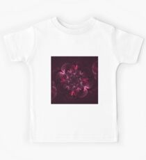 Flower In Bordo Kids Tee