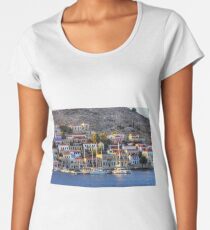 Chalki Ruins Women's Premium T-Shirt