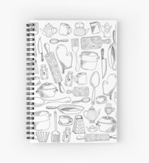 kitchen Spiral Notebook